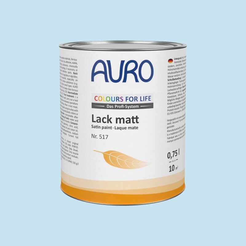 Auro Lack matt 517 - Colours for life - high sky 25