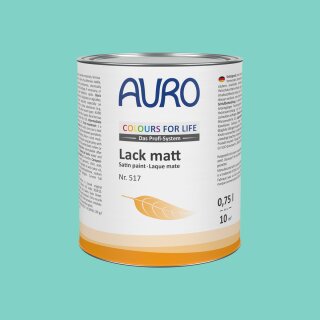 Auro Lack matt 517 - Colours for life - mint extract 10