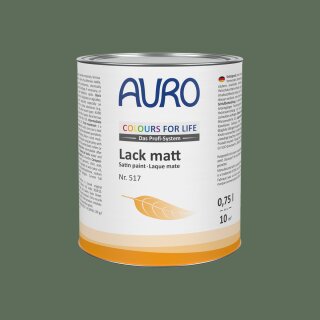 Auro Lack matt 517 - Colours for life - moss green