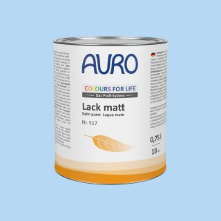 Auro Lack matt 517 - Colours for life - ocean blue 20
