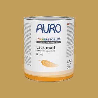 Auro Lack matt 517 - Colours for life - ochre green 05