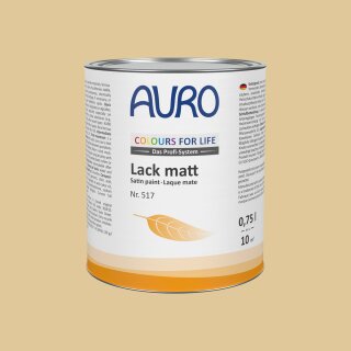 Auro Lack matt 517 - Colours for life - ochre green 15