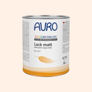 Auro Lack matt 517 - Colours for life - peach light