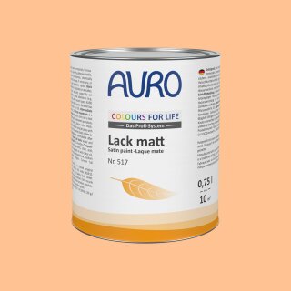 Auro Lack matt 517 - Colours for life - pure papaya 10