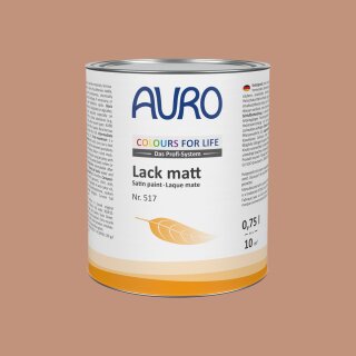 Auro Lack matt 517 - Colours for life - rolling tobacco 10