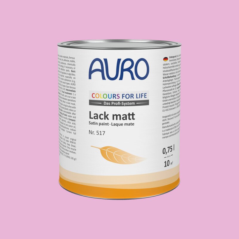 Auro Lack matt 517 - Colours for life - rose wine 05