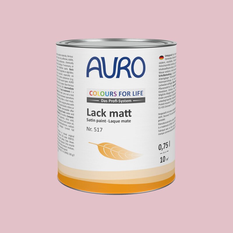 Auro Lack matt 517 - Colours for life - rose wine 15