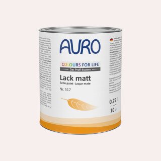 Auro Lack matt 517 - Colours for life - rosy-tinted