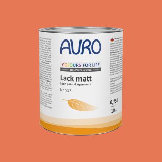 Auro Lack matt 517 - Colours for life - smoke orange 05