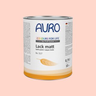 Auro Lack matt 517 - Colours for life - smoke orange 25