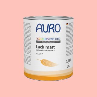 Auro Lack matt 517 - Colours for life - soft red brown 25