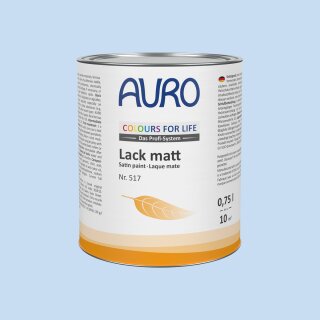 Auro Lack matt 517 - Colours for life - sparkling blue 20