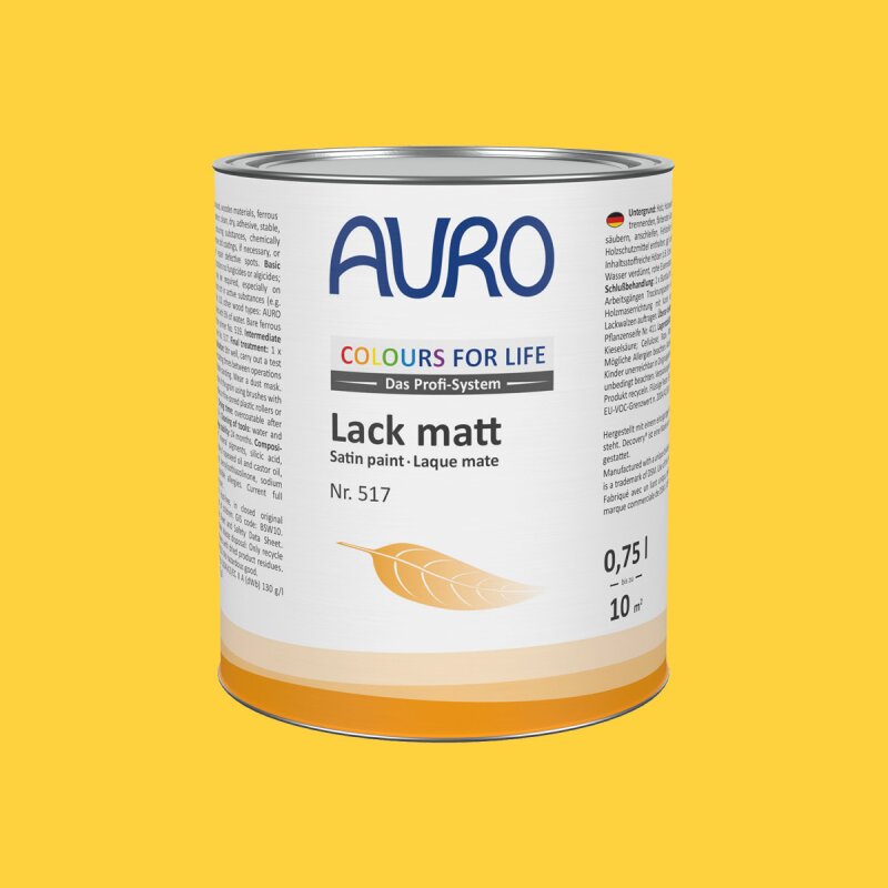 Auro Lack matt 517 - Colours for life - sun-kissed 05