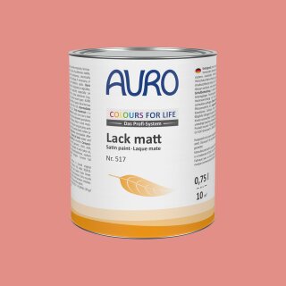 Auro Lack matt 517 - Colours for life - terra cotta tone 15