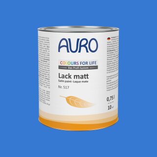 Auro Lack matt 517 - Colours for life - true blue