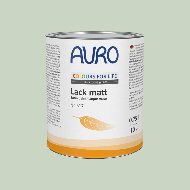 Auro Lack matt 517 - Colours for life - zucchini 20