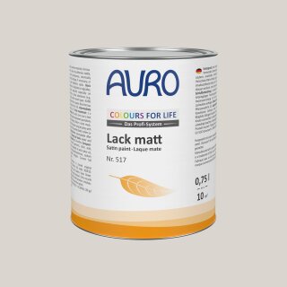 Auro Lack matt 517 - Colours for life - greige 0,375 Liter