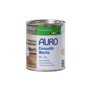 Auro Einmalöl-Wachs 125 - 0,75 Liter