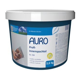 Auro Profi-Innenspachtel Nr. 338 - 3,6 Kg