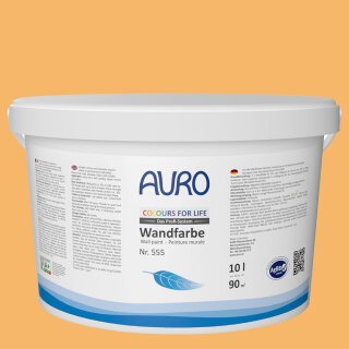 Auro Wandfarbe 555 - Colours for life - 10.7 maize