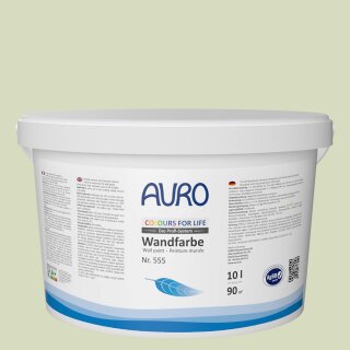 Auro Wandfarbe 555 - Colours for life - 118 creme verde