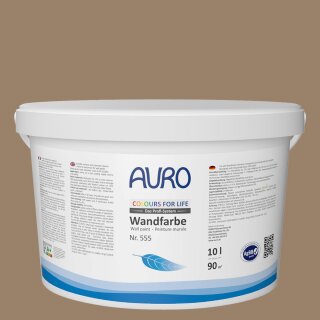 Auro Wandfarbe 555 - Colours for life - 302 tobacco