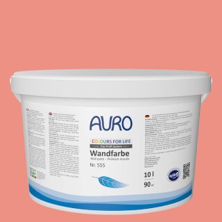 Auro Wandfarbe 555 - Colours for life - 32.3 light coral