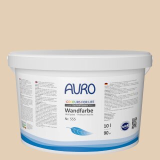 Auro Wandfarbe 555 - Colours for life - 508 champagne