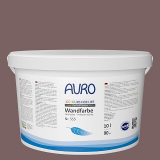Auro Wandfarbe 555 - Colours for life - 81.7 cacao