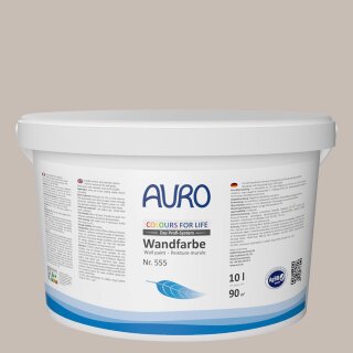 Auro Wandfarbe 555 - Colours for life - 82.2 gravel