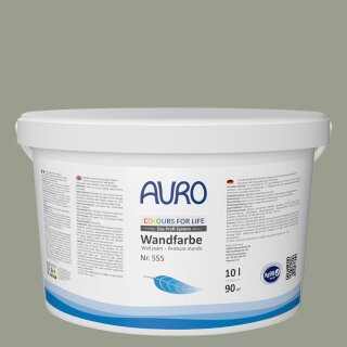 Auro Wandfarbe 555 - Colours for life - 969 green olive