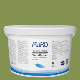 Auro Wandfarbe 555 - Colours for life - apple green