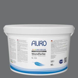 Auro Wandfarbe 555 - Colours for life - asphalt grey 05