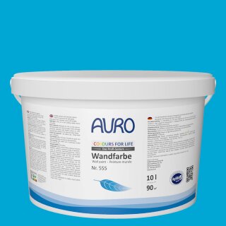 Auro Wandfarbe 555 - Colours for life - blue lagoon