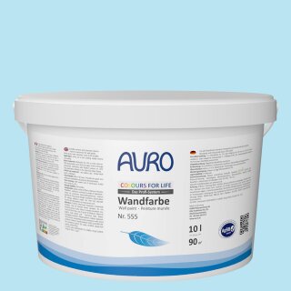 Auro Wandfarbe 555 - Colours for life - blue lagoon 20