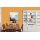 Auro Wandfarbe 555 - Colours for life - bright mandarine 05