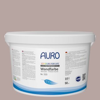 Auro Wandfarbe 555 - Colours for life - chocolat range 15