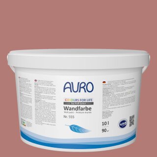 Auro Wandfarbe 555 - Colours for life - deep hazelnut 10