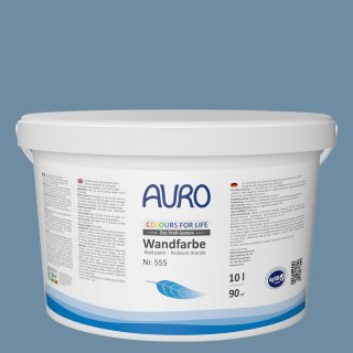 Auro Wandfarbe 555 - Colours for life - downpour 05