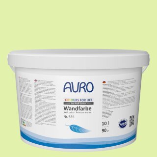 Auro Wandfarbe 555 - Colours for life - frog green 20