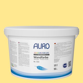 Auro Wandfarbe 555 - Colours for life - golden honey 15