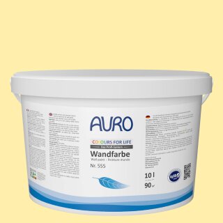 Auro Wandfarbe 555 - Colours for life - golden honey 20