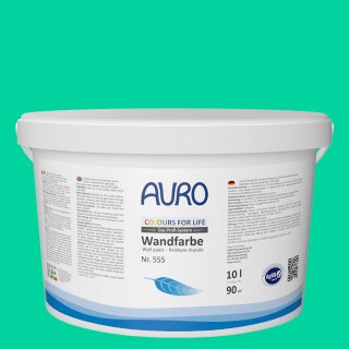 Auro Wandfarbe 555 - Colours for life - green lizard 05