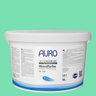 Auro Wandfarbe 555 - Colours for life - green lizard 10