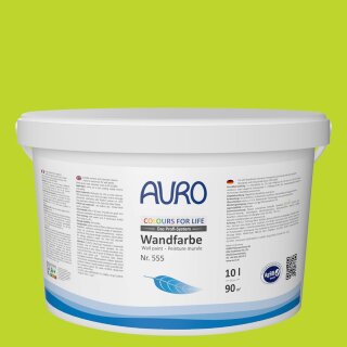 Auro Wandfarbe 555 - Colours for life - green yellow