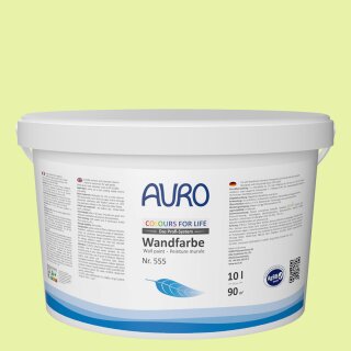 Auro Wandfarbe 555 - Colours for life - green yellow 20