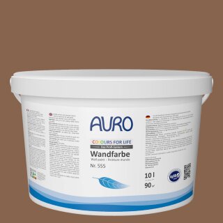 Auro Wandfarbe 555 - Colours for life - havana cigar