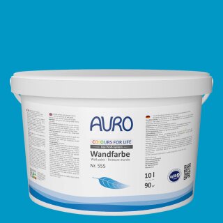 Auro Wandfarbe 555 - Colours for life - high sky 05