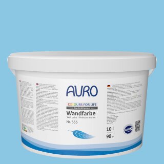 Auro Wandfarbe 555 - Colours for life - high sky 15
