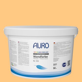 Auro Wandfarbe 555 - Colours for life - K05.7 safran